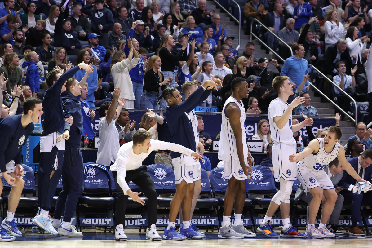 Gonzaga Bulldogs BYU Cougars35